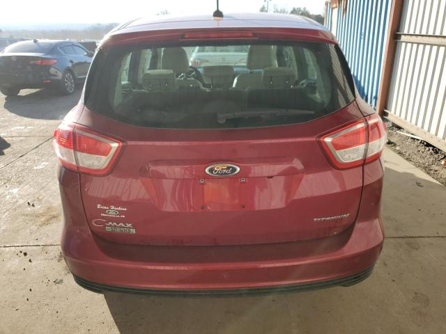 1FADP5FU0HL100751 - 2017 FORD C-MAX TITA RED photo 6