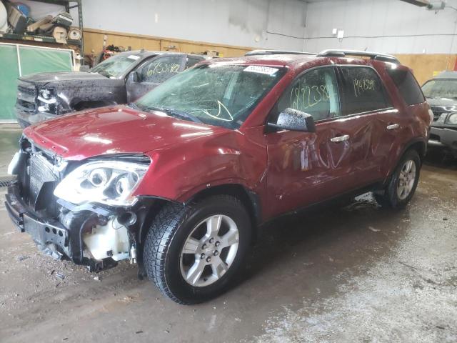 1GKEV13D29J138999 - 2009 GMC ACADIA SLE BURGUNDY photo 1