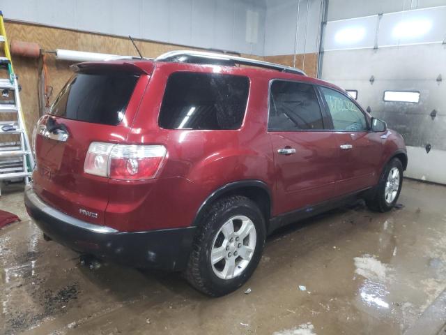 1GKEV13D29J138999 - 2009 GMC ACADIA SLE BURGUNDY photo 3