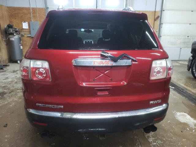 1GKEV13D29J138999 - 2009 GMC ACADIA SLE BURGUNDY photo 6