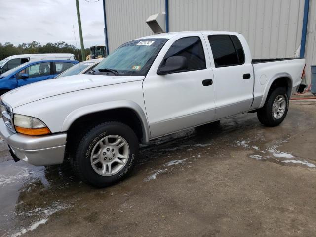 1D7HL48N54S520793 - 2004 DODGE DAKOTA QUA WHITE photo 1