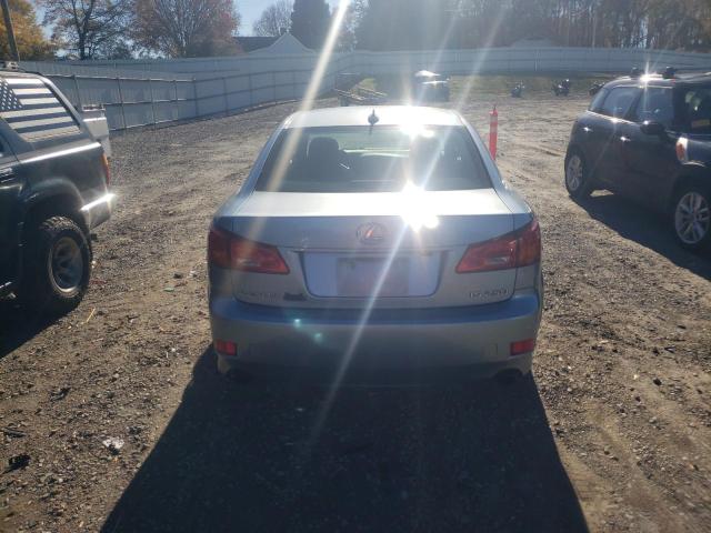 JTHBK262472027450 - 2007 LEXUS IS 250 BLUE photo 6