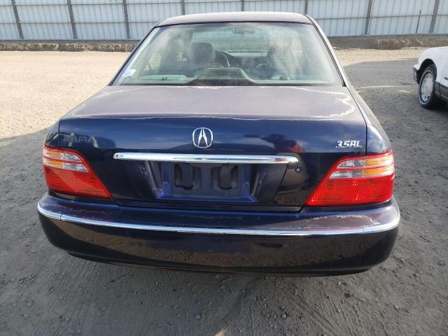 JH4KA9652YC012298 - 2000 ACURA 3.5RL BLUE photo 6