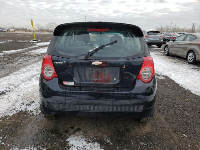 3G1TB6DGXBL124258 - 2011 CHEVROLET AVEO LS 黑色 照片 6