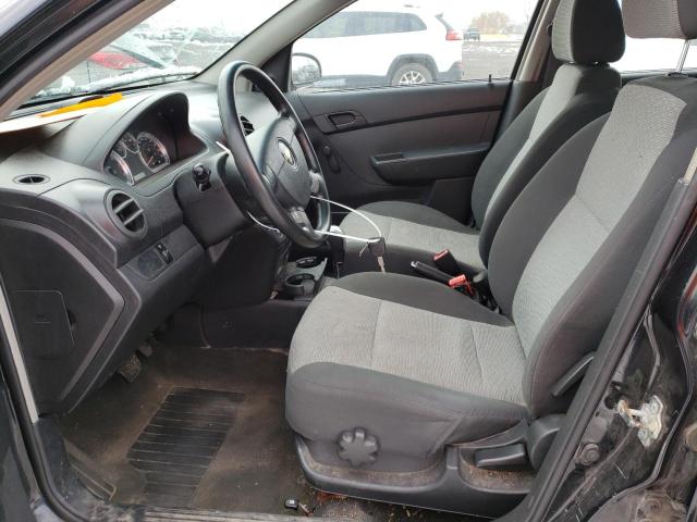 3G1TB6DGXBL124258 - 2011 CHEVROLET AVEO LS 黑色 照片 7