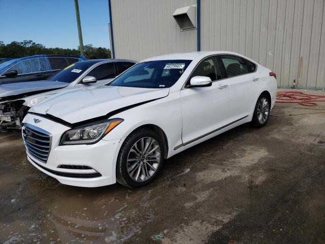 KMHGN4JE4HU177345 - 2017 GENESIS G80 BASE WHITE photo 1