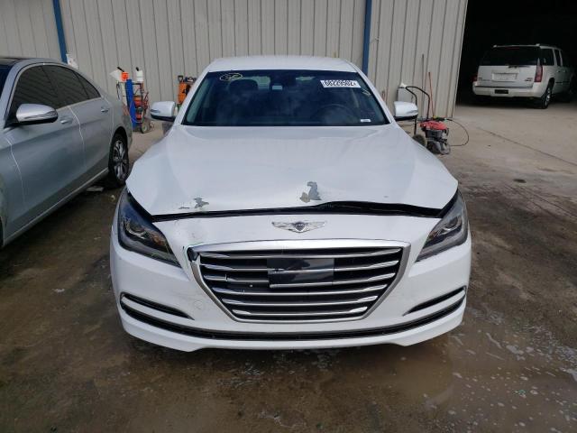 KMHGN4JE4HU177345 - 2017 GENESIS G80 BASE WHITE photo 5