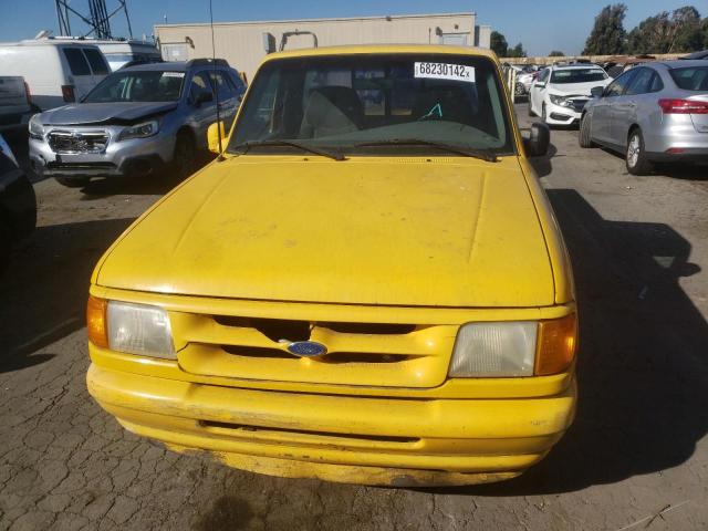 1FTCR10A1SPA06935 - 1995 FORD RANGER YELLOW photo 5