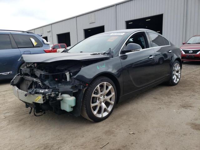 2G4GV5GV1C9173692 - 2012 BUICK REGAL GS BLACK photo 1