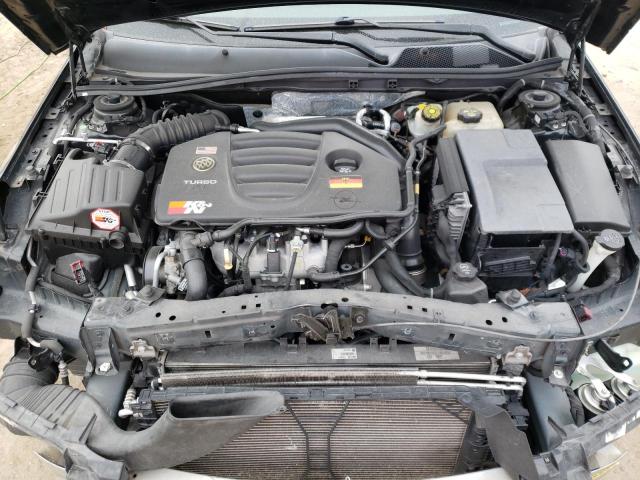 2G4GV5GV1C9173692 - 2012 BUICK REGAL GS BLACK photo 11