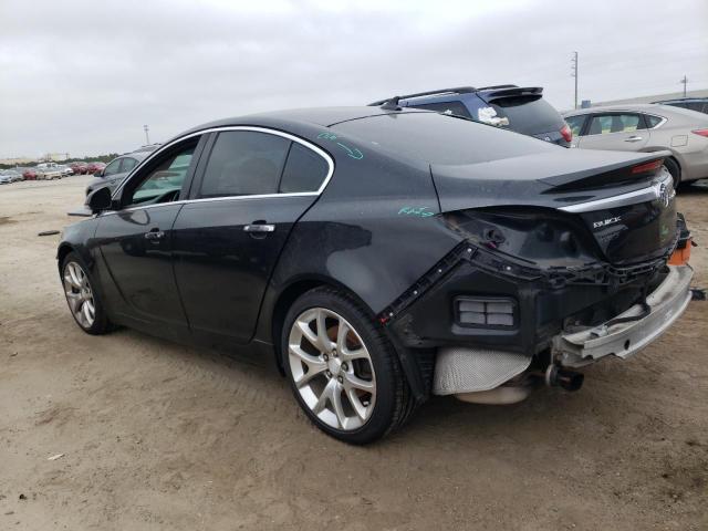 2G4GV5GV1C9173692 - 2012 BUICK REGAL GS BLACK photo 2