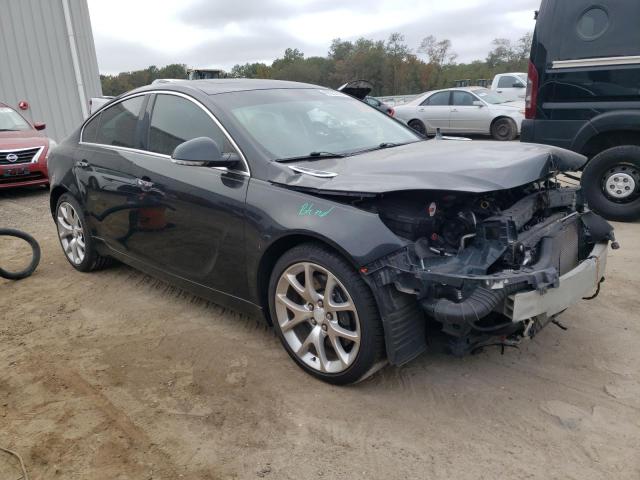 2G4GV5GV1C9173692 - 2012 BUICK REGAL GS BLACK photo 4