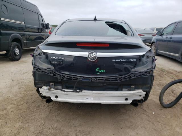 2G4GV5GV1C9173692 - 2012 BUICK REGAL GS BLACK photo 6