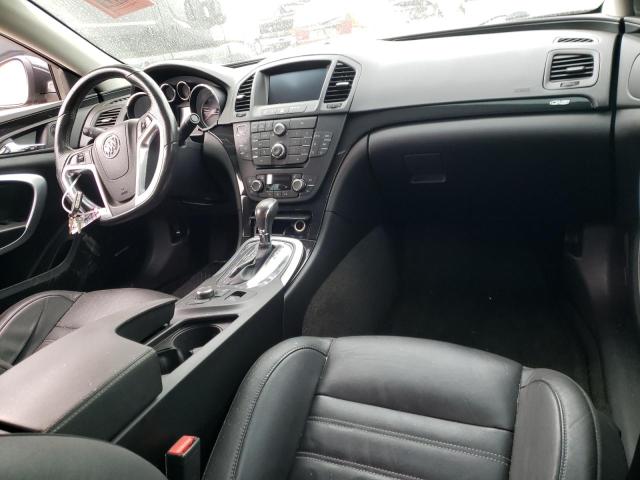 2G4GV5GV1C9173692 - 2012 BUICK REGAL GS BLACK photo 8