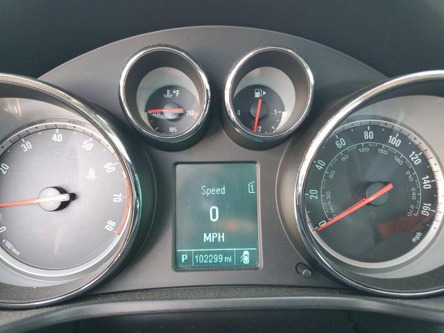 2G4GV5GV1C9173692 - 2012 BUICK REGAL GS BLACK photo 9