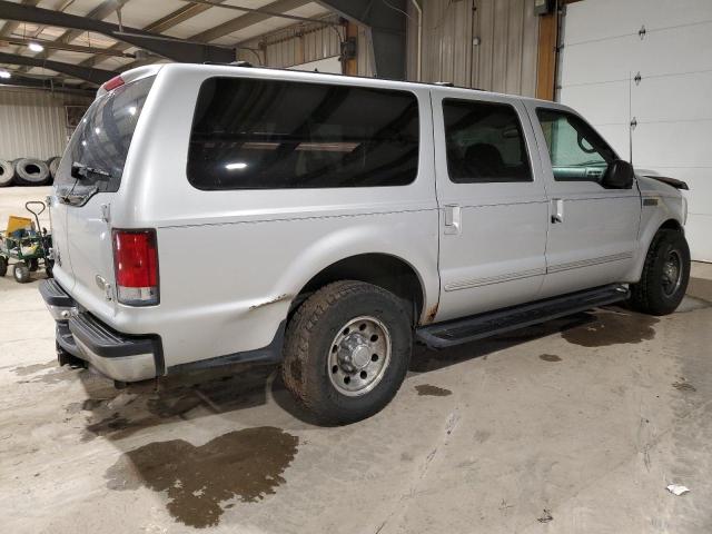 1FMNU40L4YED77680 - 2000 FORD EXCURSION SILVER photo 3