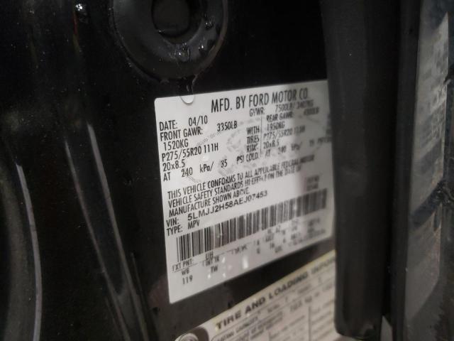 5LMJJ2H58AEJ07453 - 2010 LINCOLN NAVIGATOR 黑色 照片 13