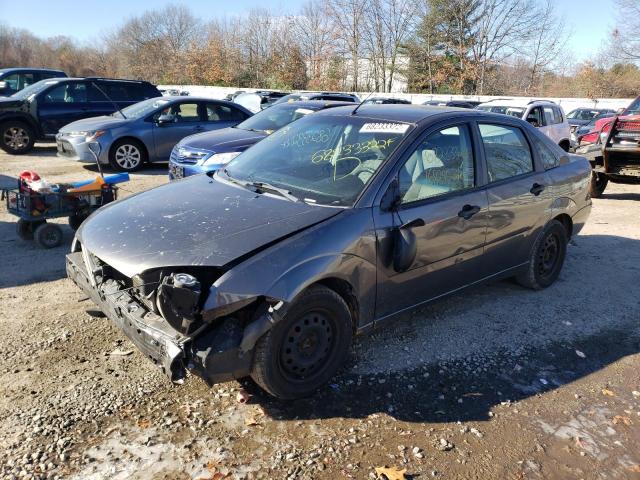 1FAFP34N17W357696 - 2007 FORD FOCUS ZX4 GRAY photo 1