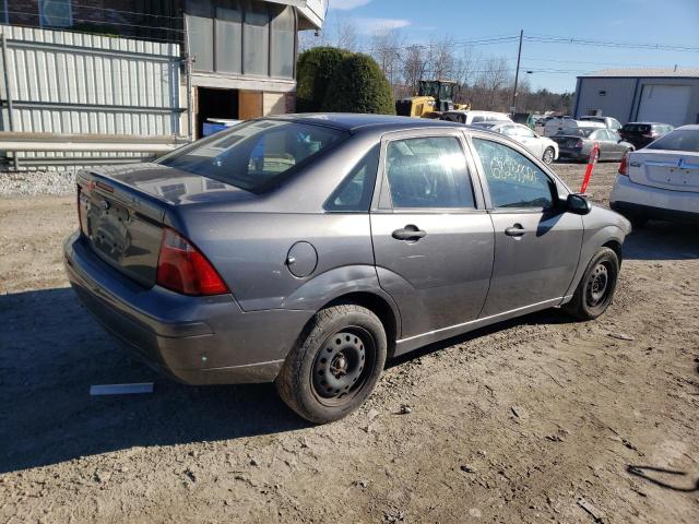 1FAFP34N17W357696 - 2007 FORD FOCUS ZX4 GRAY photo 3