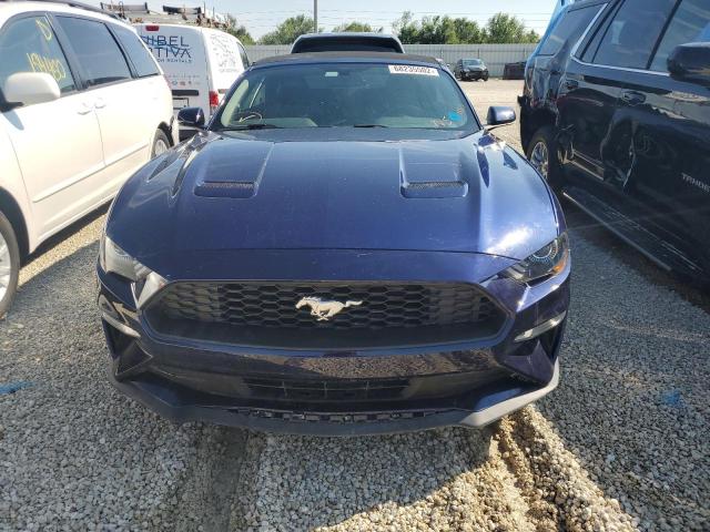 1FATP8UHXK5115532 - 2019 FORD MUSTANG BLUE photo 5