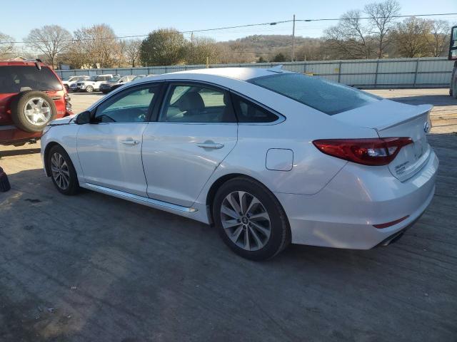 5NPE34AF9HH483400 - 2017 HYUNDAI SONATA SPO WHITE photo 2