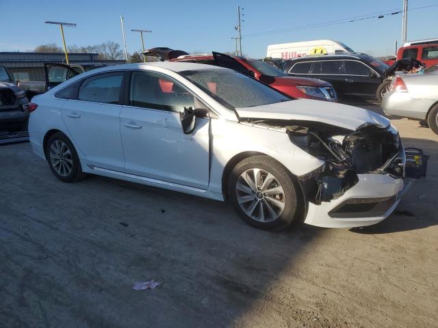 5NPE34AF9HH483400 - 2017 HYUNDAI SONATA SPO WHITE photo 4