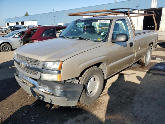 1GCEC14X04Z302495 - 2004 CHEVROLET 1500 SILVE GOLD photo 1