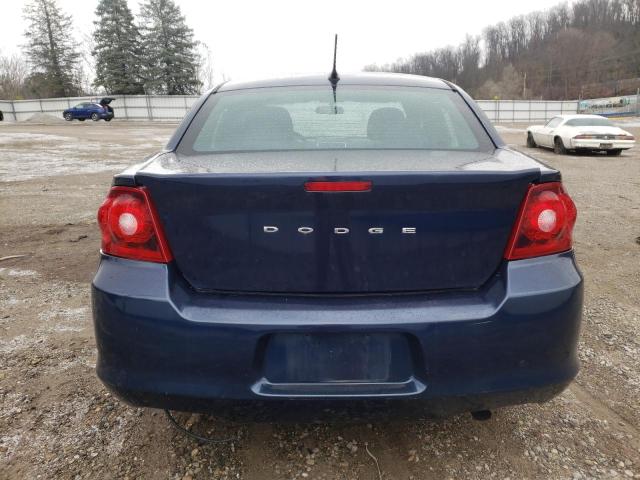 1C3CDZAB9EN133280 - 2014 DODGE AVENGER SE BLUE photo 6