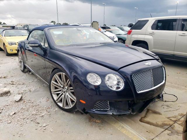 SCBGC3ZA9EC040766 - 2014 BENTLEY CONTINENTA BLUE photo 1