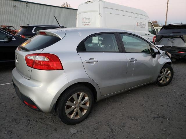 KNADN5A38F6500659 - 2015 KIA RIO EX SILVER photo 3