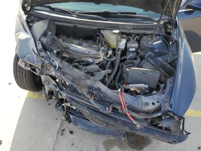 1G1ZH57B59F106385 - 2009 CHEVROLET MALIBU 1LT Көк фото 11