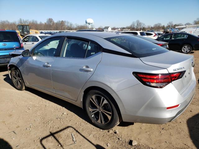 3N1AB8CV4NY268487 - 2022 NISSAN SENTRA SV SILVER photo 2