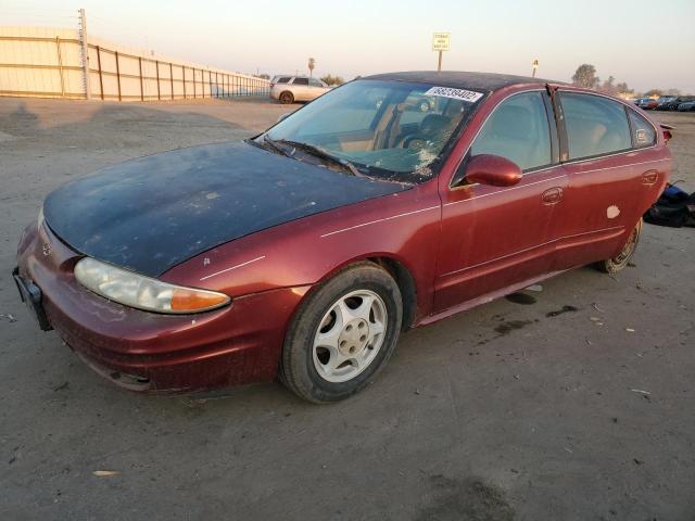 1G3NF52E31C262976 - 2001 OLDSMOBILE ALERO GLS RED photo 1