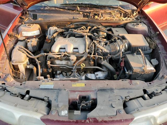 1G3NF52E31C262976 - 2001 OLDSMOBILE ALERO GLS 红色 照片 11