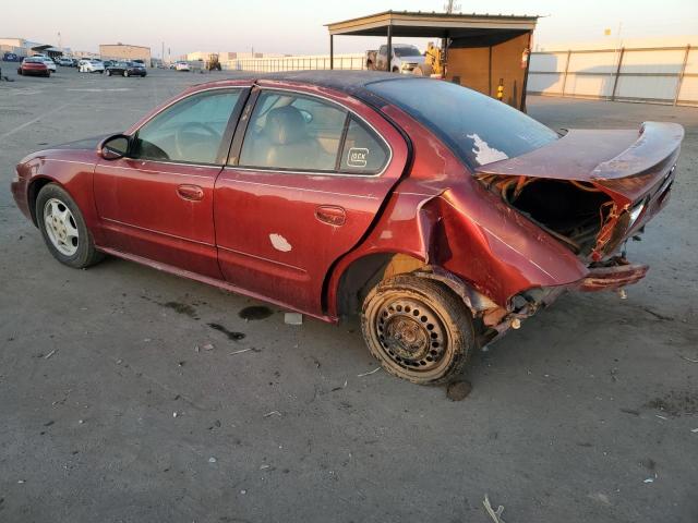 1G3NF52E31C262976 - 2001 OLDSMOBILE ALERO GLS 红色 照片 2