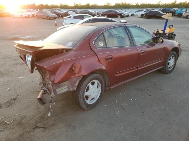 1G3NF52E31C262976 - 2001 OLDSMOBILE ALERO GLS RED photo 3