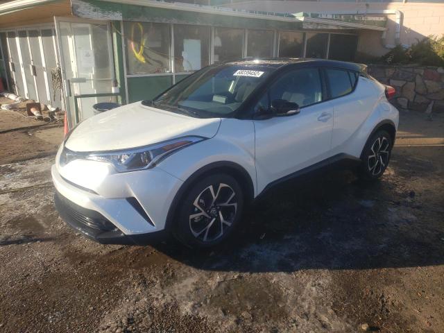 JTNKHMBX3K1031741 - 2019 TOYOTA C-HR XLE WHITE photo 1