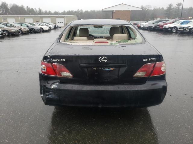 JTHBF30GX20022739 - 2002 LEXUS ES 300 BLACK photo 6