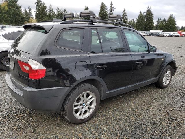 WBXPA73444WB23571 - 2004 BMW X3 2.5I BLACK photo 3