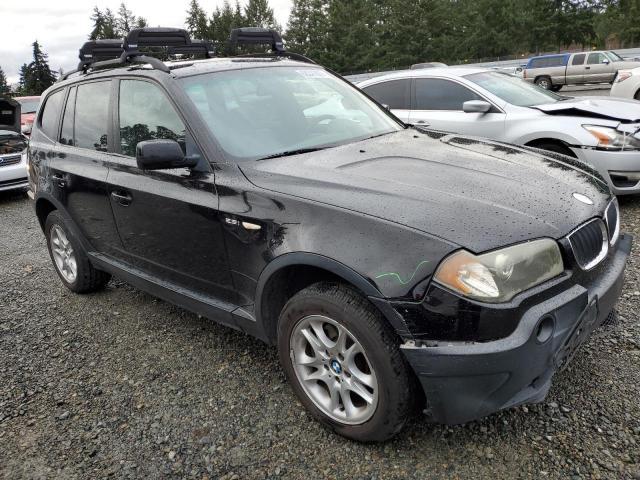 WBXPA73444WB23571 - 2004 BMW X3 2.5I BLACK photo 4