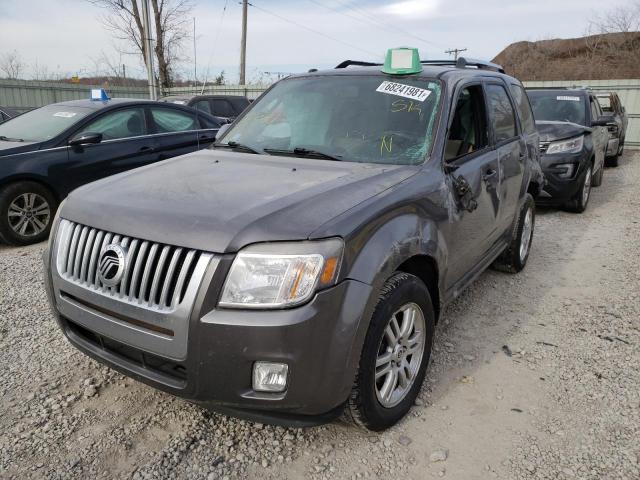 4M2CN8HG7AKJ24541 - 2010 MERCURY MARINER PR GRAY photo 2