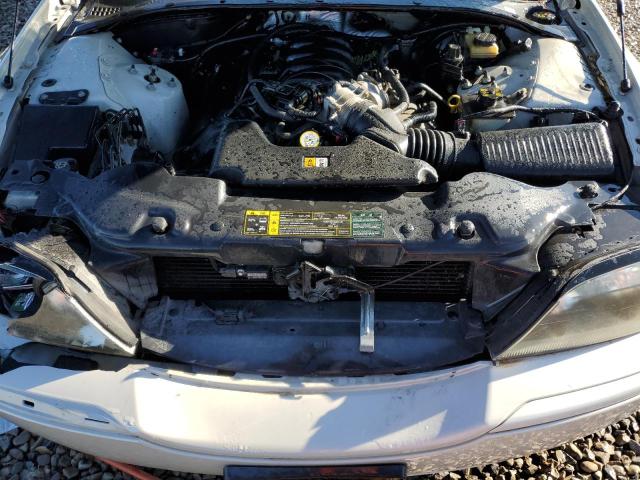 1LNHM87A55Y655277 - 2005 LINCOLN LS WHITE photo 11