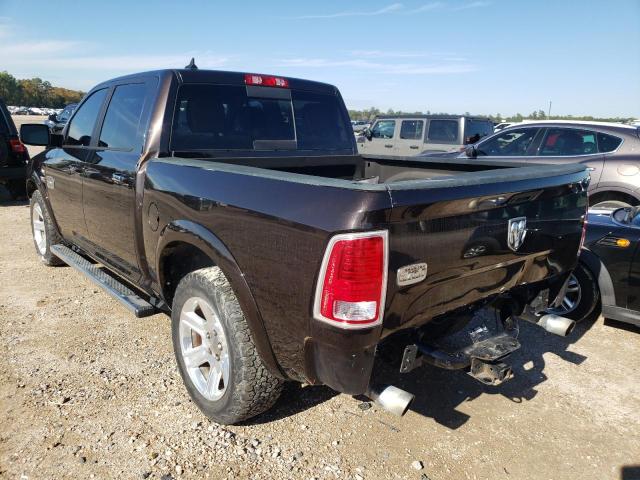 1C6RR6PT4HS531919 - 2017 RAM 1500 LONGH BROWN photo 2