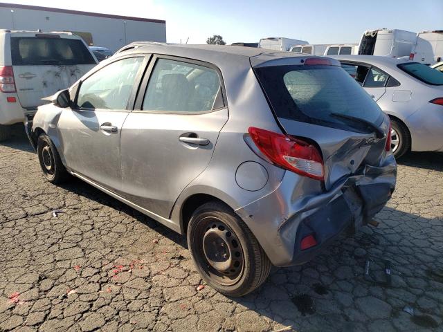 JM1DE1KYXE0181983 - 2014 MAZDA MAZDA2 SPO GRAY photo 2