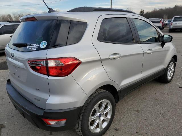 MAJ3P1TE7JC187457 - 2018 FORD ECOSPORT S SILVER photo 3