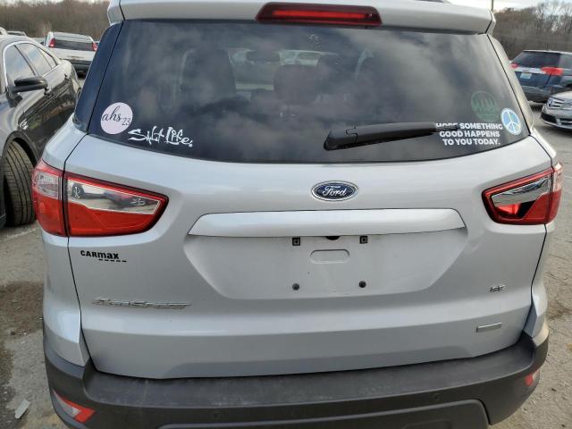 MAJ3P1TE7JC187457 - 2018 FORD ECOSPORT S SILVER photo 6
