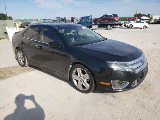 3FAHP0KC0AR224141 - 2010 FORD FUSION SPO BLACK photo 4