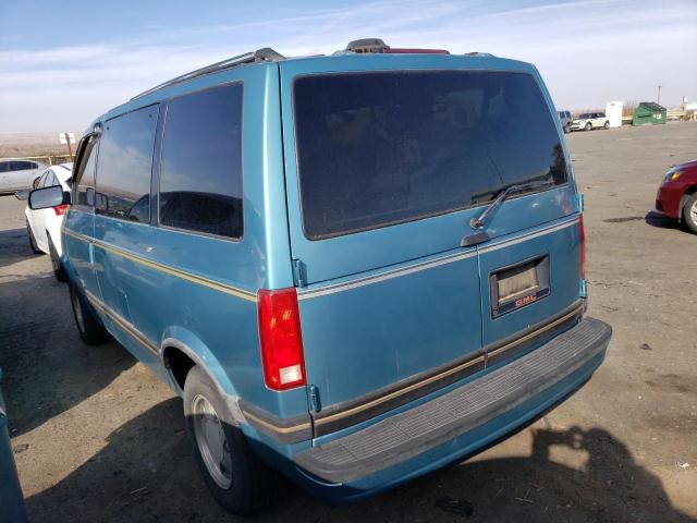 1GKDM15W0RB546439 - 1994 GMC SAFARI TURQUOISE photo 2