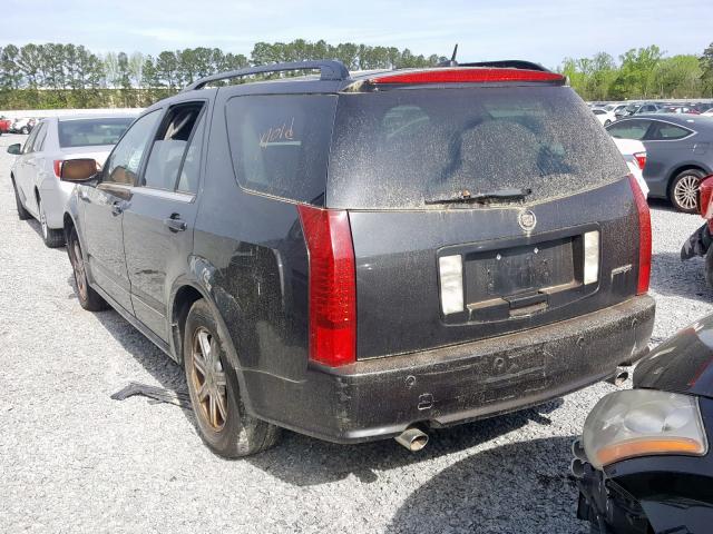 1GYEE637540188839 - 2004 CADILLAC SRX BLACK photo 3