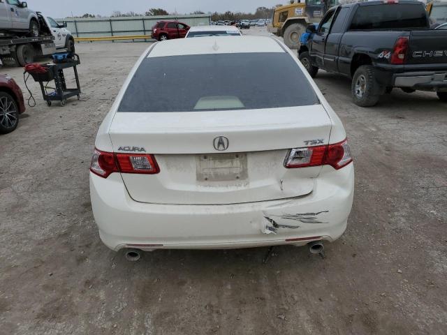 JH4CU2F60AC019770 - 2010 ACURA TSX WHITE photo 6